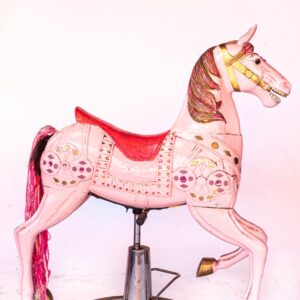 roze paard
